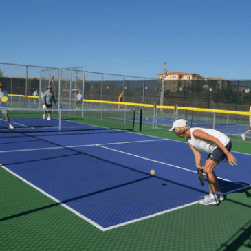 The Sun Shines for Pickleball Players