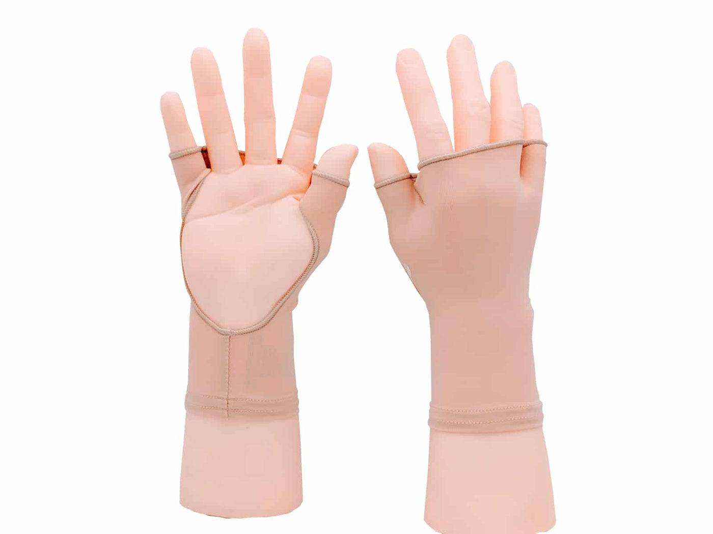 Sun Protection Golf Glove Single-Almond-Beige-Right Hand