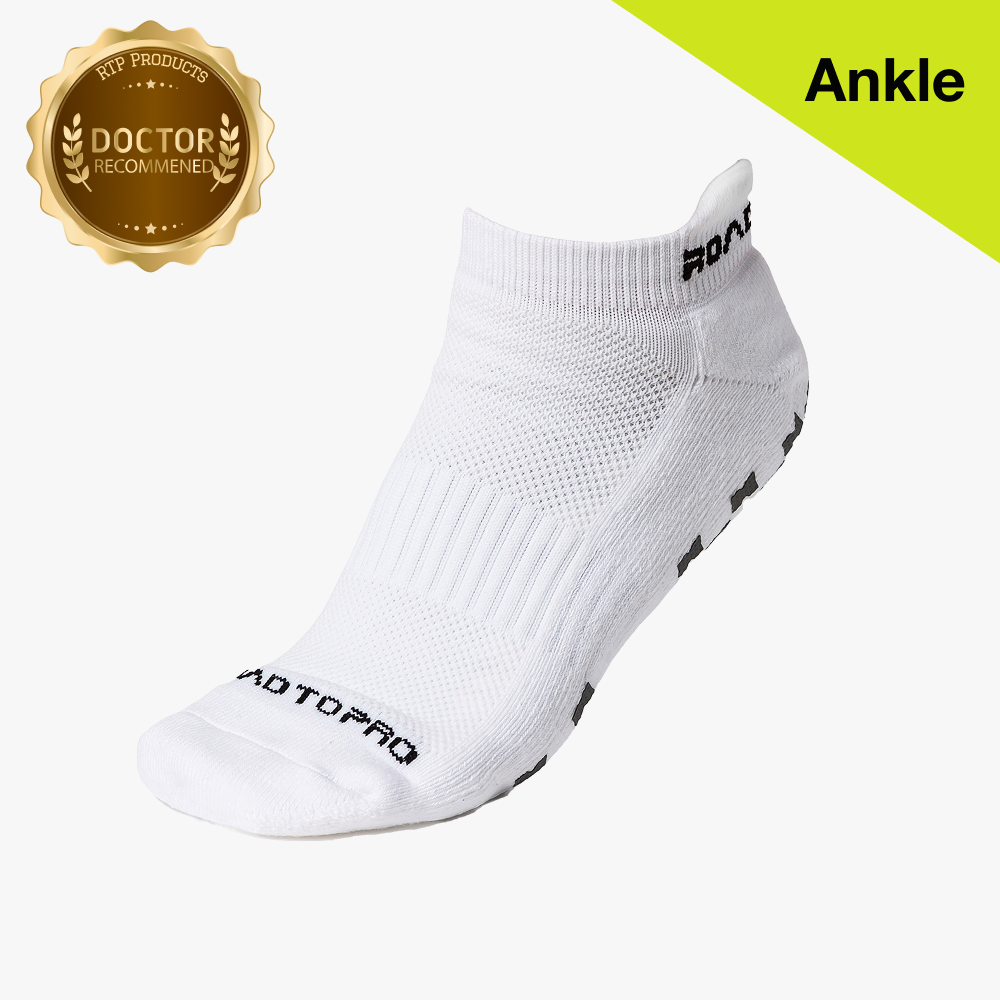 NEW! RTP ULTRAGRIP V2 Dual sided Non-slip Technology Ankle Socks