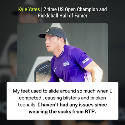 NEW! RTP ULTRAGRIP V2 Dual sided Non-slip Technology Ankle Socks