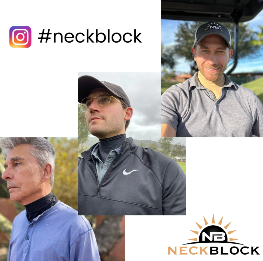 NeckBlock® Sun Gaiter - Neck & Chest Sun-Protective Cover UPF 50+