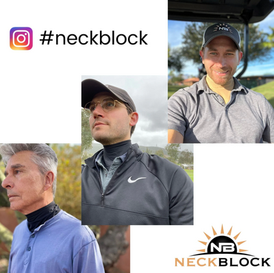 NeckBlock® Sun Gaiter - Neck & Chest Sun-Protective Cover UPF 50+