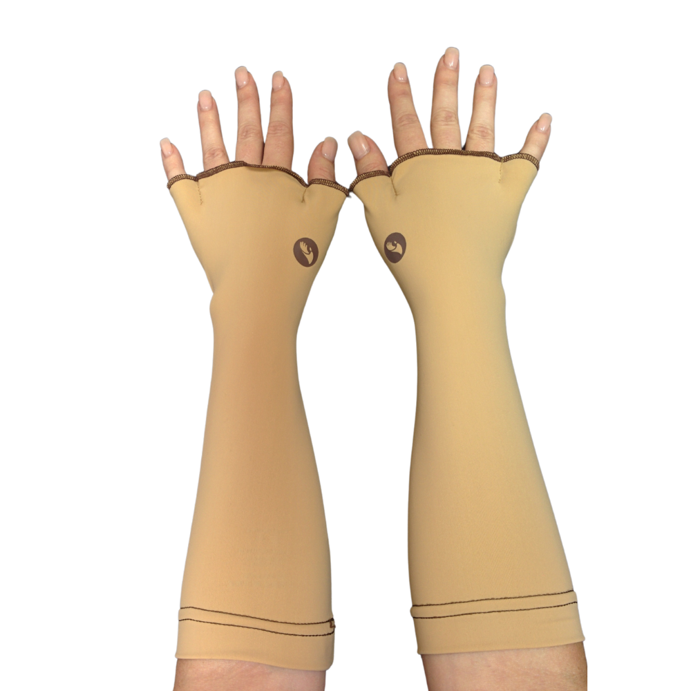 PalmFree™ Half Sleeves - Almond Beige - UPF 50+