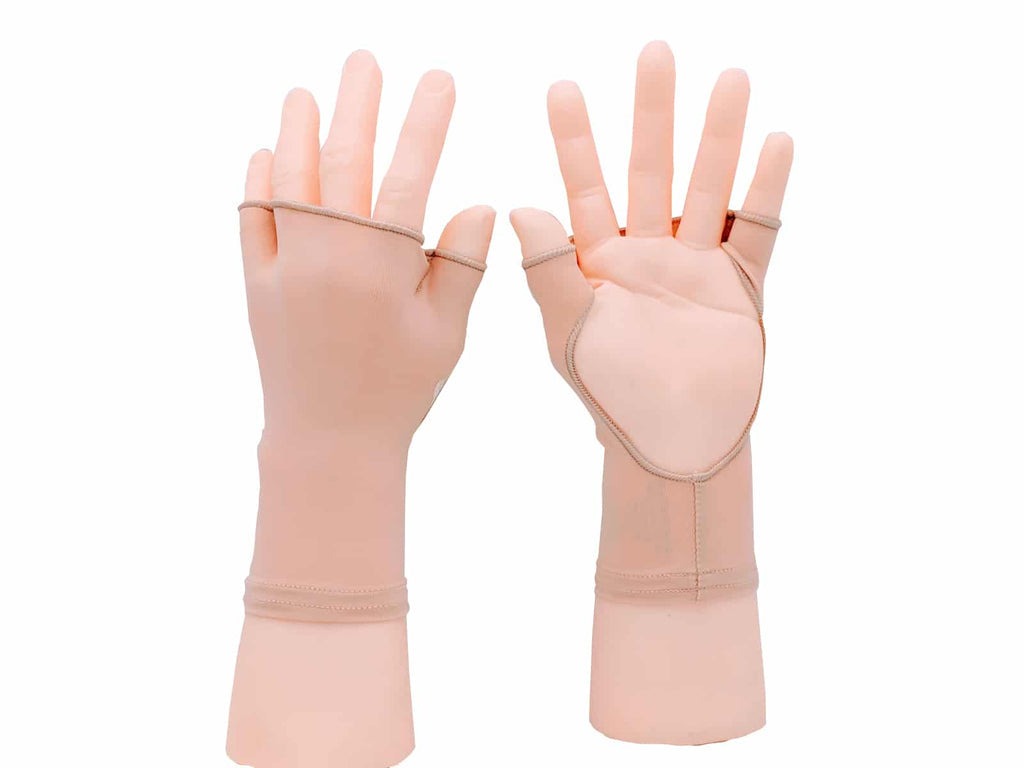 Sun Protection Golf Glove Single-Ginger Nude-Left Hand